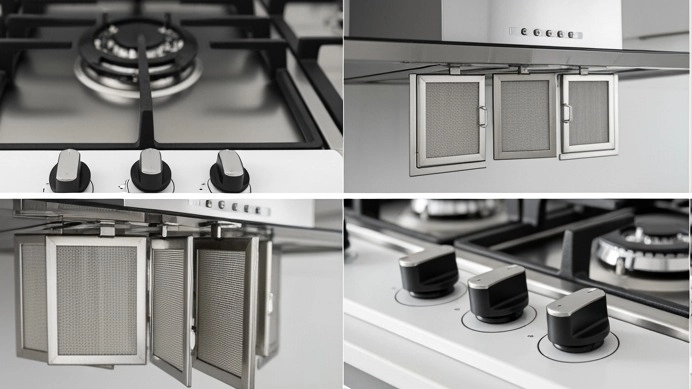 Replacement and installation of hood and stove parts by experienced expert in Babylon